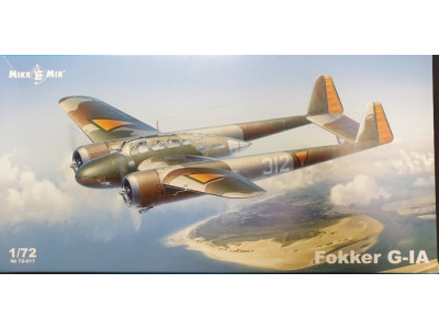 FOKKER G-IA HOLLAND 1940 - MIKROMIR 1/72 promo