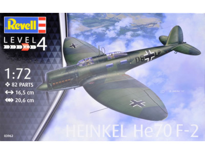 HEINKEL He70F-2 BLITZ - REVELL 03962 1/72