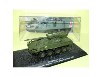 M1128 MGS STRYKER US ARMY 2006 - ALTAYA 1/72 metal