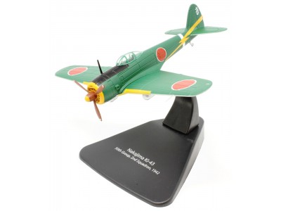 Ki-43 II HAYABUSA OSCAR 1942 - AC-097 OXFORD 1/72 metal