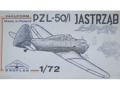 PZL-50/I 1938 JASTRZĄB - BROPLAN 1/72 MS-05