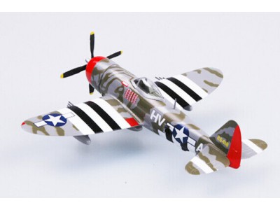 P-47D THUNDERBOLT 61 SQN USAF GABRESKI ENGLAND 1944 - 37288 EASY MODEL 1/72