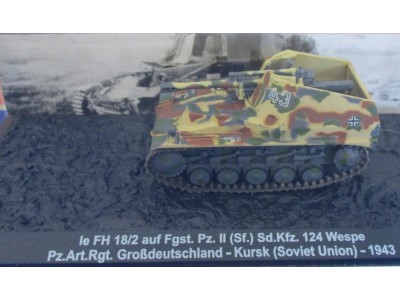 Sd.Kfz.124 WESPE KURSK 1943 - ALTAYA 1/72 metal