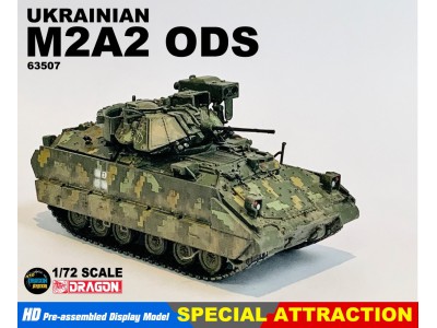 M2M2 BRADLEY UKRAINIAN ARMY 2023 DIGITAL CAMO - 63507 NEO DRAGON ARMOR 1/72