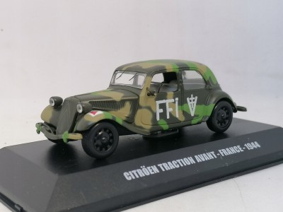 CITROEN TRACTION FFI FRANCE 1944 - DEAGOSTINI 1/43