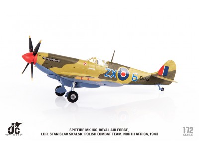 SPITFIRE Mk.IXc CYRK SKALSKIEGO LIBYA 1943 - JC WINGS 1/72 metal