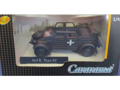 KUBELWAGEN typ 82 4x4 POLSKA 1939 - CARARAMA 1/43 metal