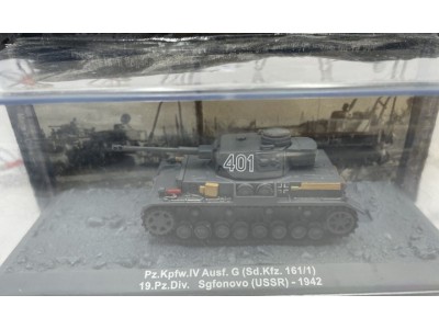 PANZER IV G SGFONOVO USSR 1942 - ALTAYA 1/72 metal