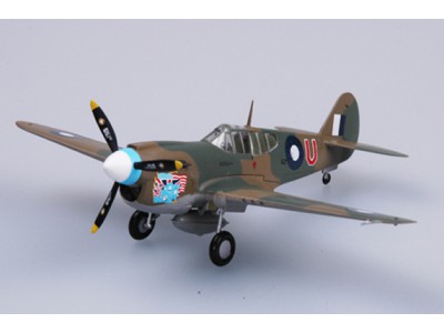 P-40E KITTYHAWK Mk.Ia 77 SQN RAAF 1942 - 37271 EASY MODEL 1/72