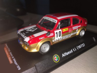 ALFASUD t.i (1972) Corsa per il Friuli 1976 - IXO 1/43 metal