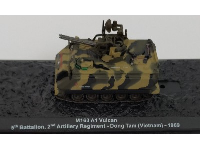 M163 A1 VULCAN US ARMY VIETNAM DON TAM 1969 - ALTAYA 1/72 metal
