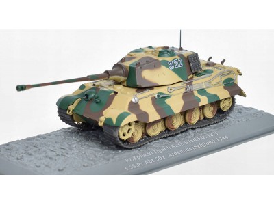 TIGER II Ausf.B s.SS.Pz.Abt.501 ARDENNES 1944 - ALTAYA 1/72 metal