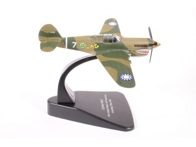 P-40E WARHAWK 2 SQN USAF FLYING TIGERS KUNMING CHINA 1942 - AC074 OXFORD 1/72