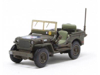 WILLYS JEEP MB 2nd TAF RAF 1944/45 - 76WMB004 OXFORD metal