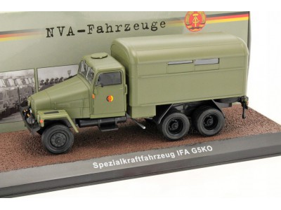 IFA G5KO DDR ARMY - ATLAS 1/43 metal