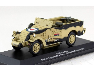 M3A1 SCOUT CAR TUNISIA 1943 - ALTAYA 1/43 metal