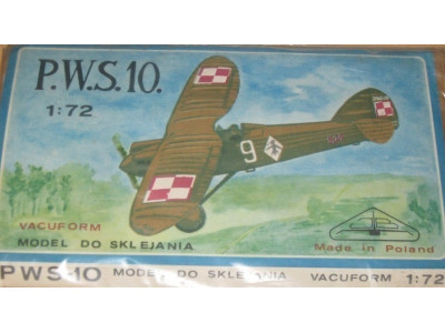 PWS-10 142/131 ESKADRA POLSKA 1932 BROPLAN 1/72