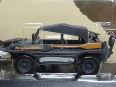 SCHWIMMWAGEN CANVAS WEHRMACHT 1944 - DEAGOSTINI 1/43 metal