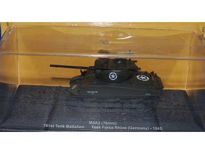 M4A3(76mm) SHERMAN US ARMY TASK FORCE RHINE 1945 - ALTAYA 1/72 metal