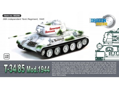 T-34/85 mod.1944 38th Rgt. 1945 - 60256 DRAGON ARMOR 1/72