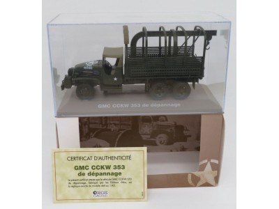 GMC CCKW 353 US ARMY WWII - ATLAS 1/43 metal