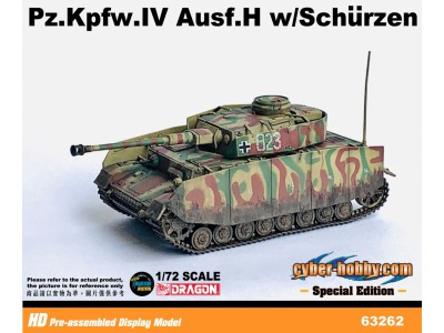 PANZER IV H 2 Pz.Div. NORMANDY 1944 - 63262 DRAGON ARMOR 1/72