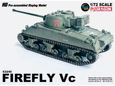 SHERMAN FIREFLY Vc 13 ROYAL HUZZARS Regt. NORMANDY 1944 - 63240 DRAGON ARMOR 1/72