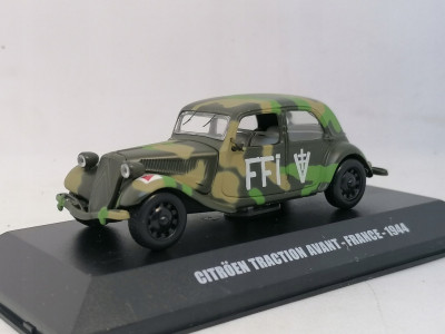 CITROEN TRACTION FRANCE FFI 1944 - DEAGOSTINI 1/43