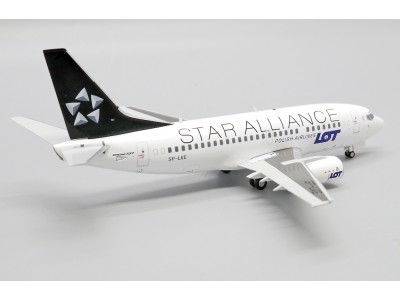 BOEING 737-500 PLL LOT STAR ALLIANCE SP-LKE - JC WINGS 1/200 nowość