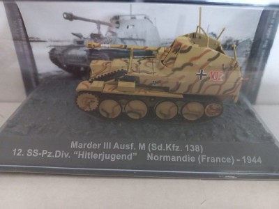 MARDER III M 12 SS-Pz.Div. HITLERJUGENG NORMANDIE 1944 - ALTAYA 1/72 metal