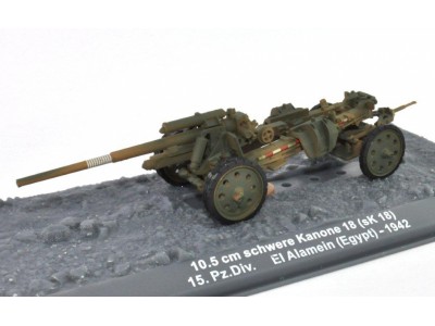 10,5cm schwere KANONE 18 (sK18) 15 Pz.Div. EL ALAMEIN 1942 - ALTAYA 1/72