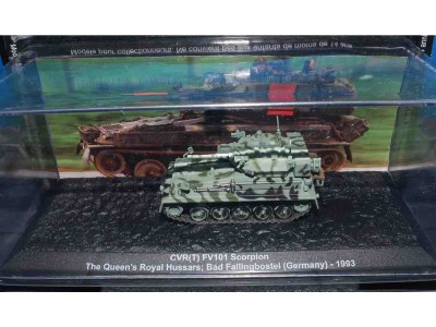 CVR(T) FV101 SCORPION QUEEN'S ROYAL HUSSARS GERMANY 1993 - ALTAYA 1/72