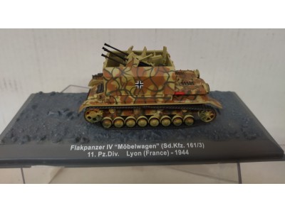 4x2cm FLAKPANZER IV MOBELWAGON 21 Pz.Div. LYON 1944 - ALTAYA 1/72