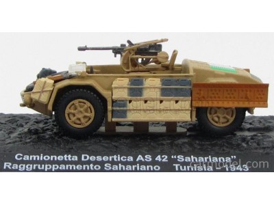 AS-42 SAHARIANA ITALIAN ARMY TUNISIA 1943 - ALTAYA 1/72