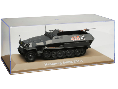 Sd.Kfz.251/1 HANOMAG WEHRMACHT WWII - ATLAS 1/43 metal