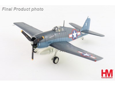 F6F-5 HELLCAT US NAVY VF-38 NEW GEORGIA ISLAND 1943 - 1118 HOBBY MASTER 1/72