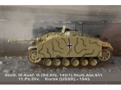 STUG III G StuG.Abt.911 11Pz.Div. KURSK 1943 - ALTAYA 1/72