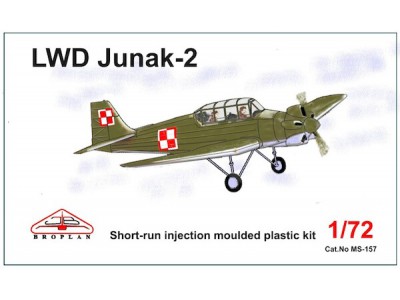 LWD JUNAK-2 - BROPLAN MS-157 1/72 wtryski