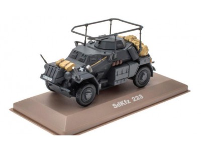 Sd.Kfz. 223 WEHRMACHT WWII - ATLAS 1/43 metal