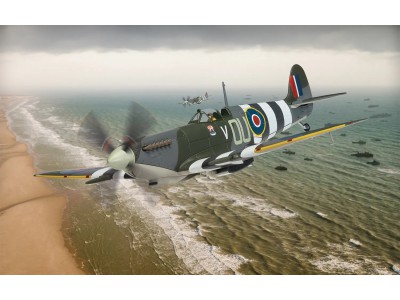 SPITFIRE Mk.IXe 485 (NZ) SQN RAF 1944 - AA29103 CORGI 1/72