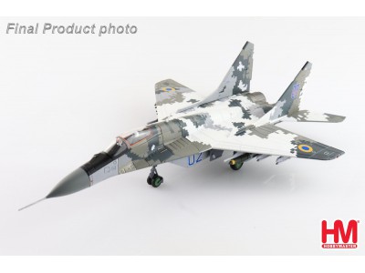 UKRAIŃSKI MIG-29 (2 x JDAM-ER, 2 x AGM-88) - HOBBY MASTER HA6523 1/72