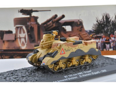 BRITISH 105mm M7 PRIEST SPG EL ALAMEIN 1942 - ALTAYA 1/72 metal