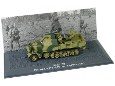 Sd.Kfz.7/2 Flak-Art.-Abt. 272 19 Pz.Div. EASTERN FRONT 1943  ALTAYA 1/72 unikat