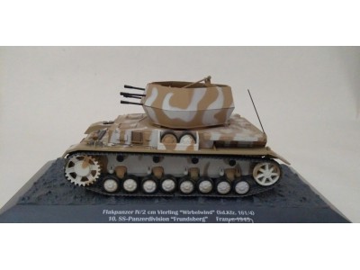 FLAKPANZER IV/2cm WIRBELWIND 10 SS Pz.Div FRUNDSBERG - ALTAYA 1/43 unikat