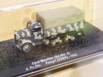 Sd.Kfz.3 OPEL MAULTIER 4 Pz.Div. PONYRI 1943 - ALTAYA 1/72