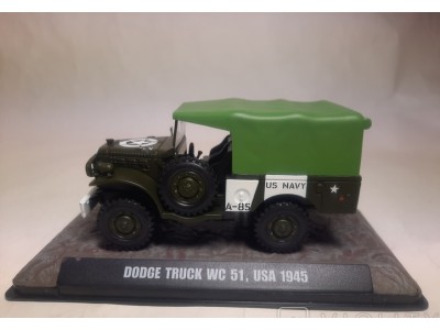 DODGE WC 51 US ARMY 1945 - ATLAS 1/43 unikat