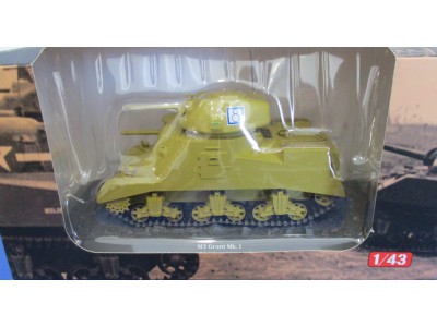 BRITISH M3 GRANT Mk.I LIBYA 1942 - ALTAYA 1/43 unikat