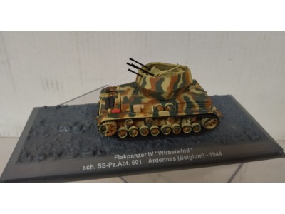 FLAKPANZER IV WIRBELWIND sch.SS-Abt.501 ARDENNES 1945 - ALTAYA 1/72 unikat