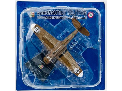 BREDA BA.65/A 80 159 SQUADRIGLIA TRIPOLIS 1940 - AERONAUTICA MILITARE 1/100 metal