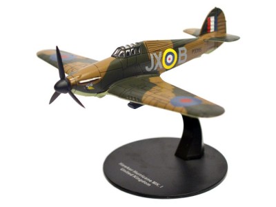 HURRICANE Mk.I 1 SQN RAF COLLYWESTON 1940 - DEAGOSTINI 1/72 metal